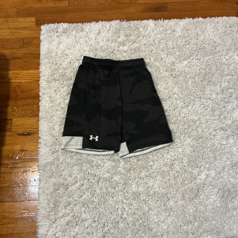 Under Armour Men's Dark Camo Athletic Shorts